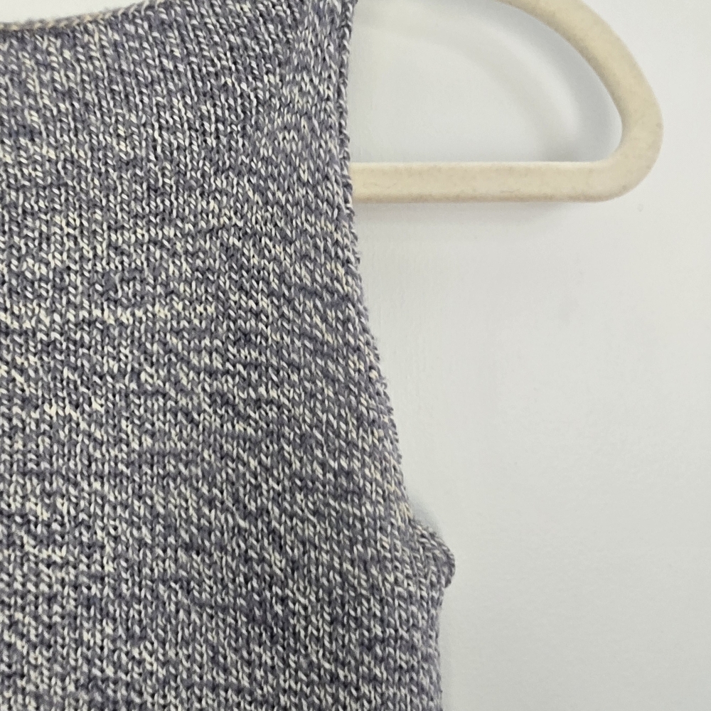 Women's Gray Knit Tank Top